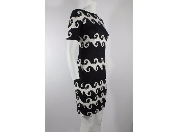 Diane Von Furstenberg Vestido de seda Negro 