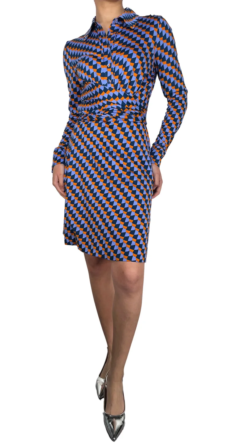 DIANE VON FURSTENBERG Vestido Wrap Seda