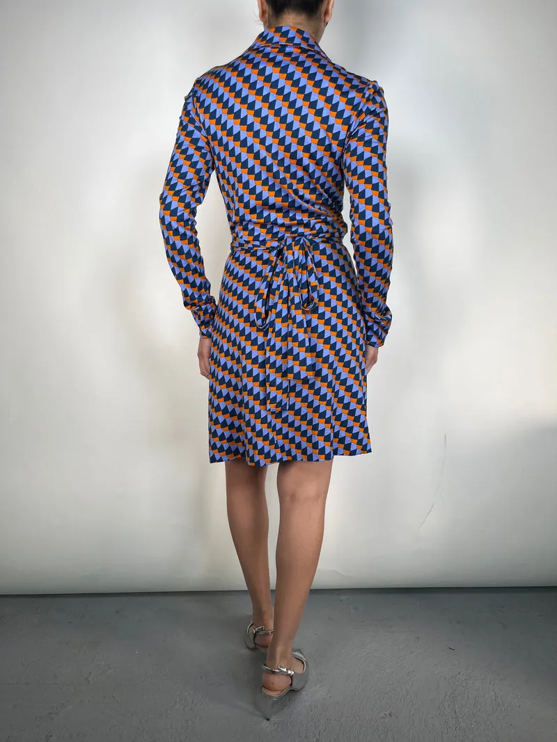 DIANE VON FURSTENBERG Vestido Wrap Seda