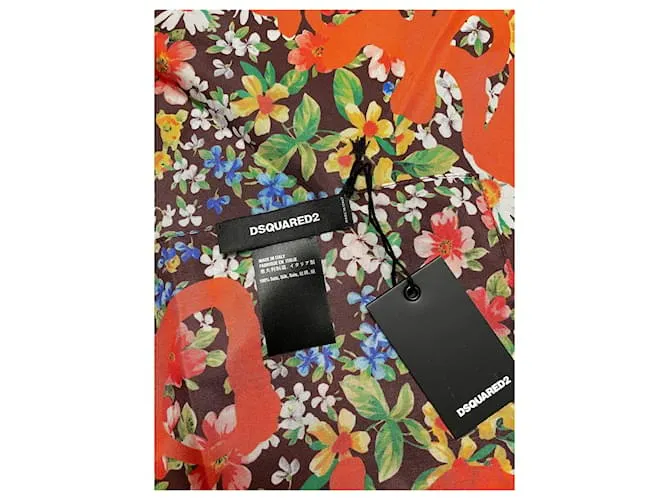 Dsquared2 Pañuelos de seda Multicolor 