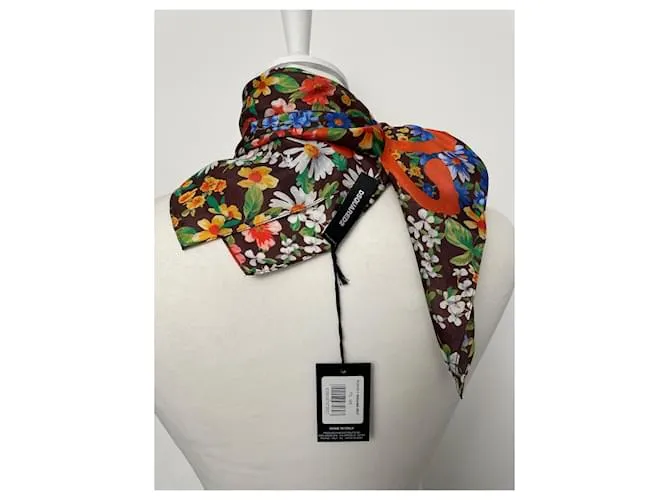 Dsquared2 Pañuelos de seda Multicolor 