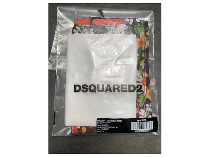Dsquared2 Pañuelos de seda Multicolor 