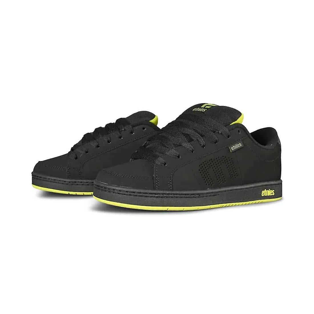 ETNIES KINGPIN SKATE SHOES  NEGRO / VERDE / NEGRO