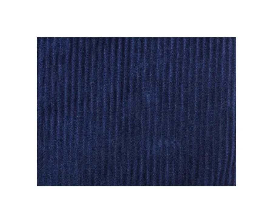 INDIGO CORDUROY OVER SHIRT  VICTORIN