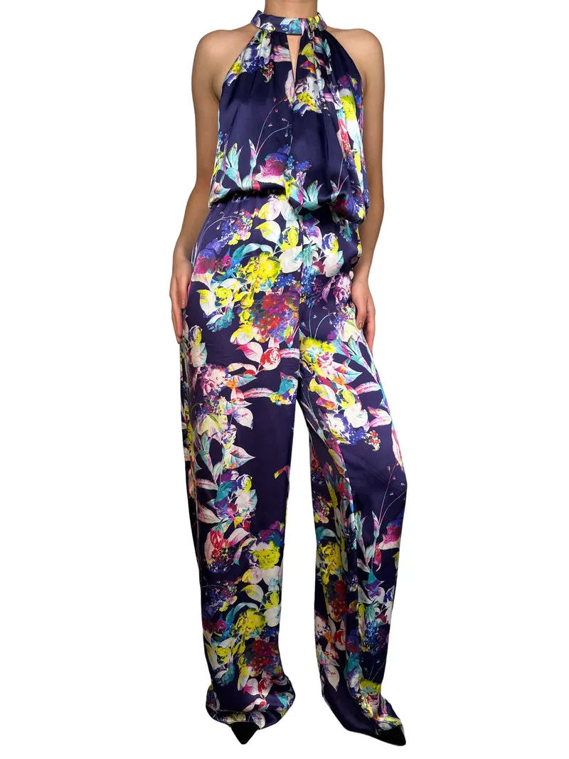 KAREN MILLEN Enterito Seda Flores