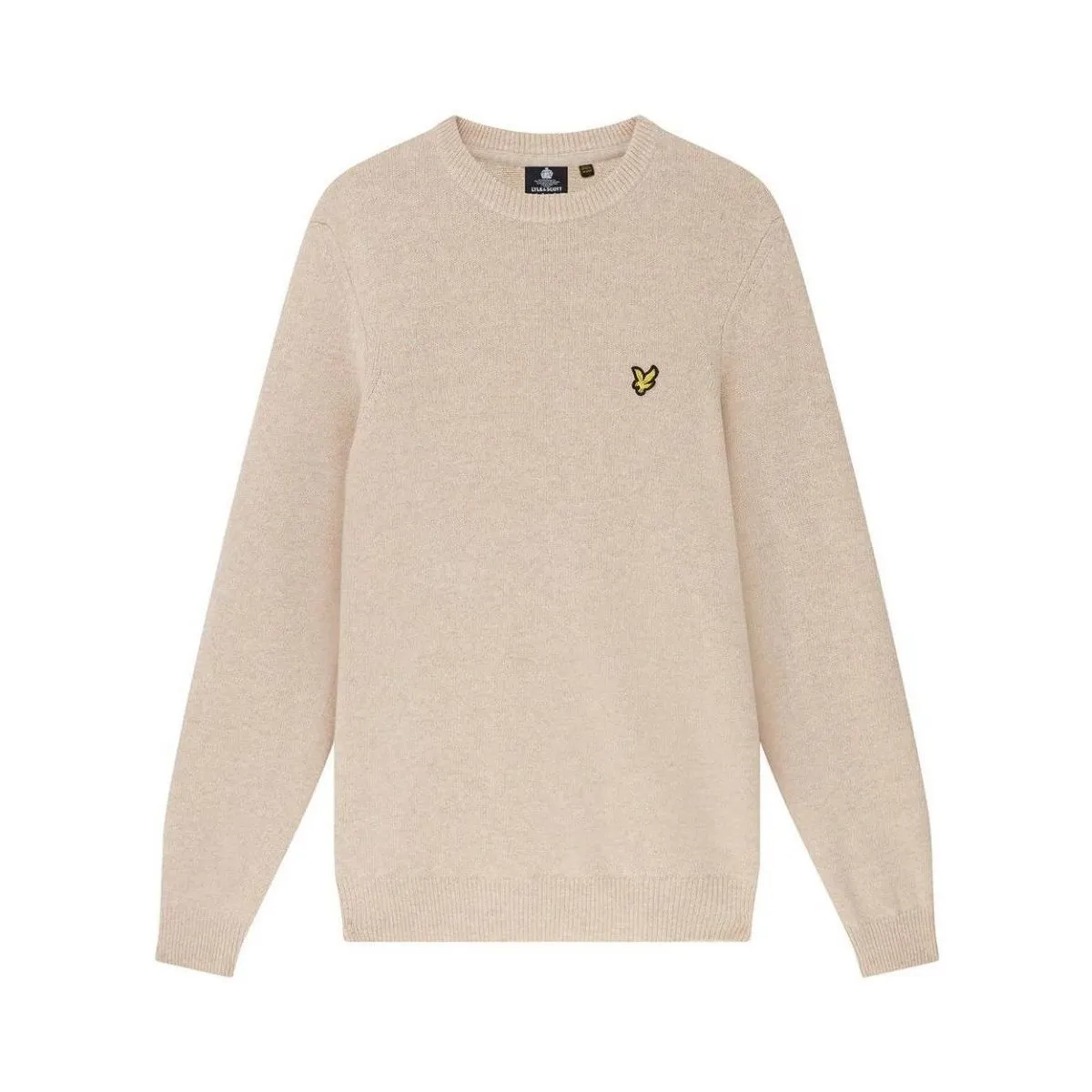 KN921VF CREW NECK LAMBSWOOLW823 TAUPE MARL