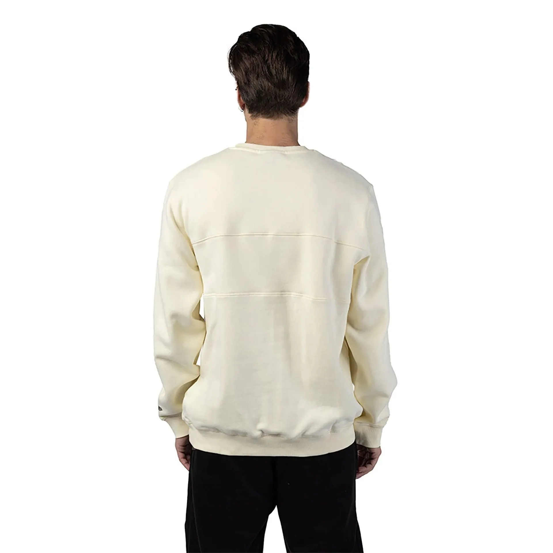LA Dodgers MLB Cord White Crew Neck Sudadera