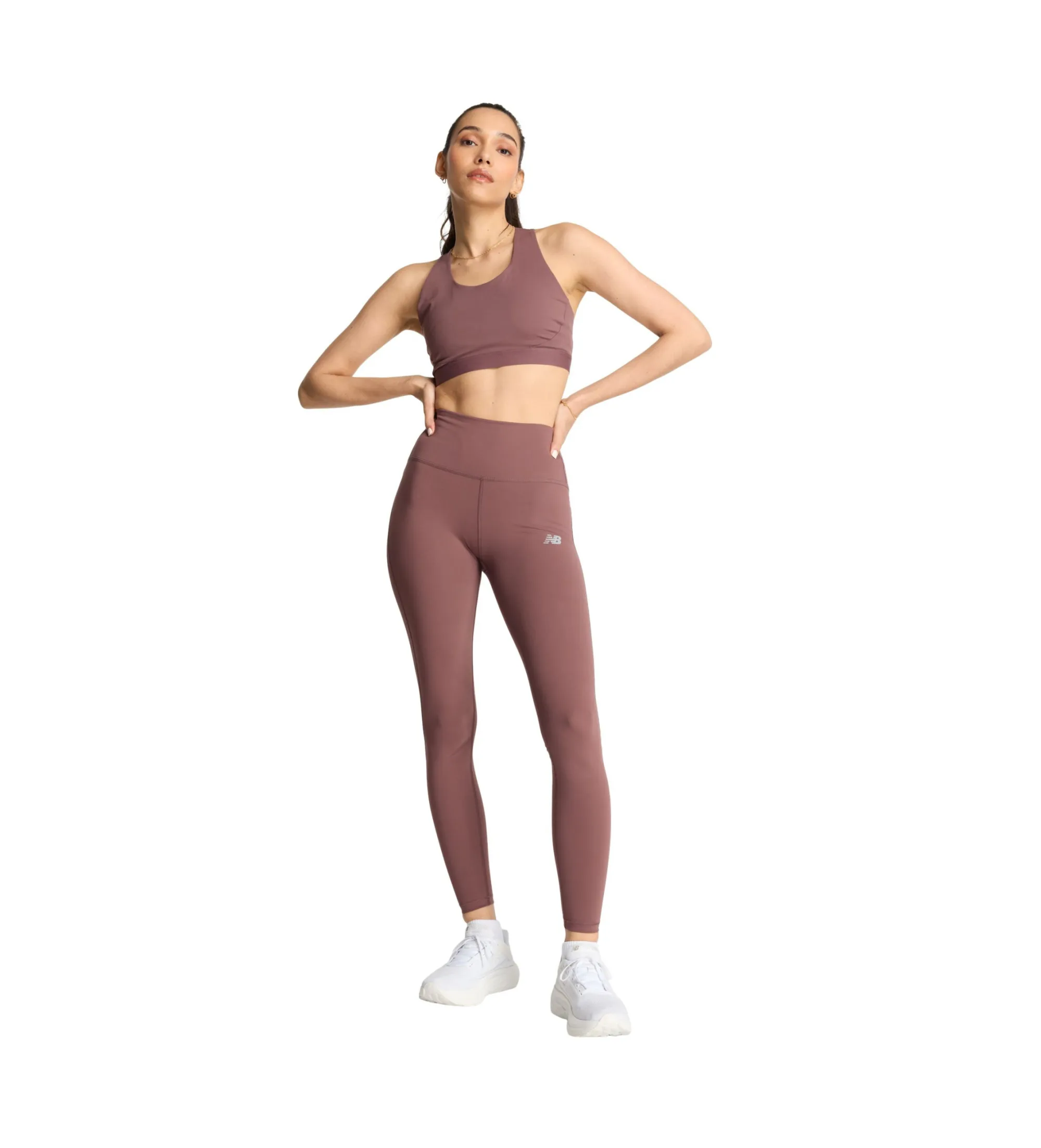 Legging Sleek High Rise 27 granate