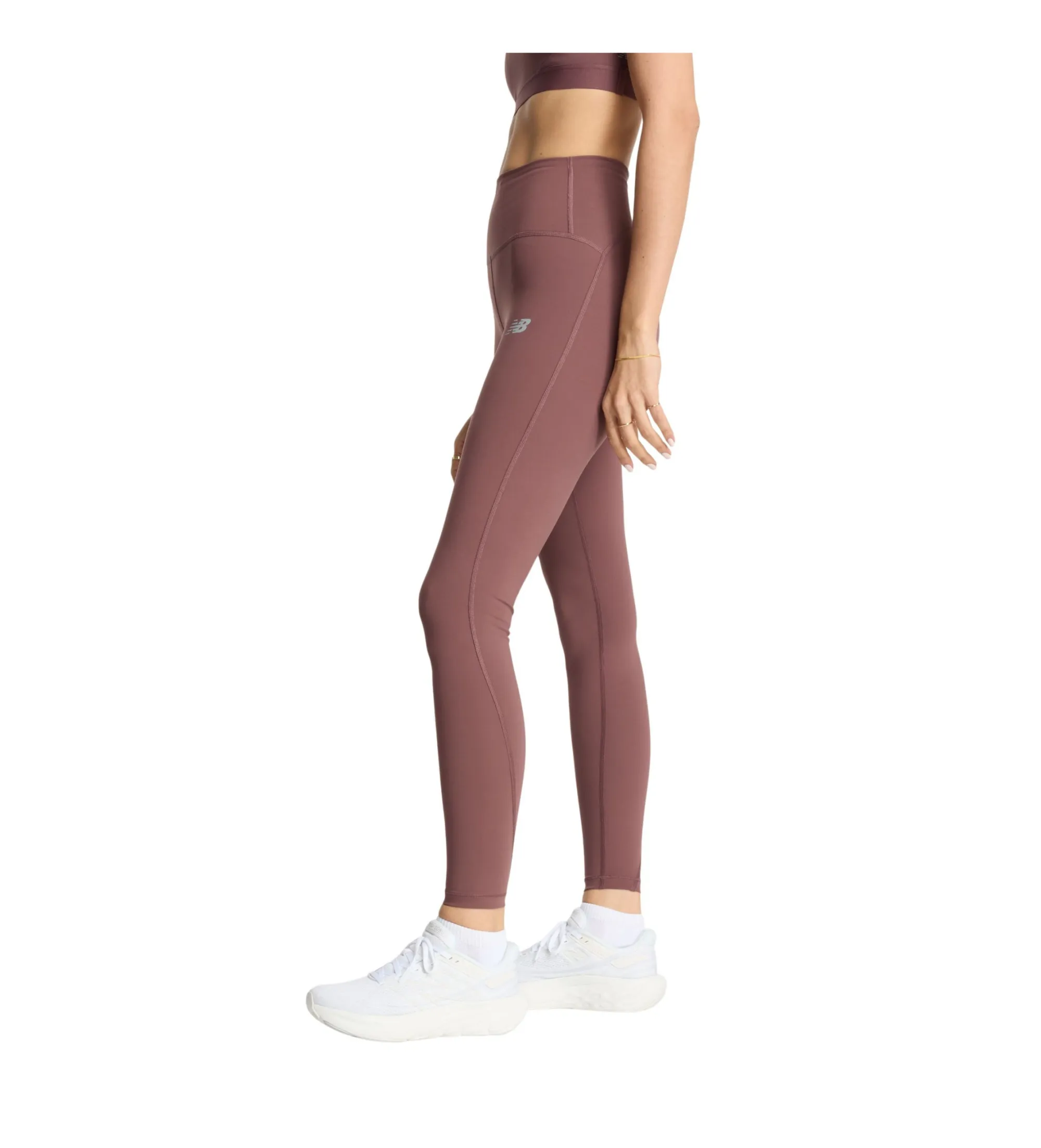 Legging Sleek High Rise 27 granate
