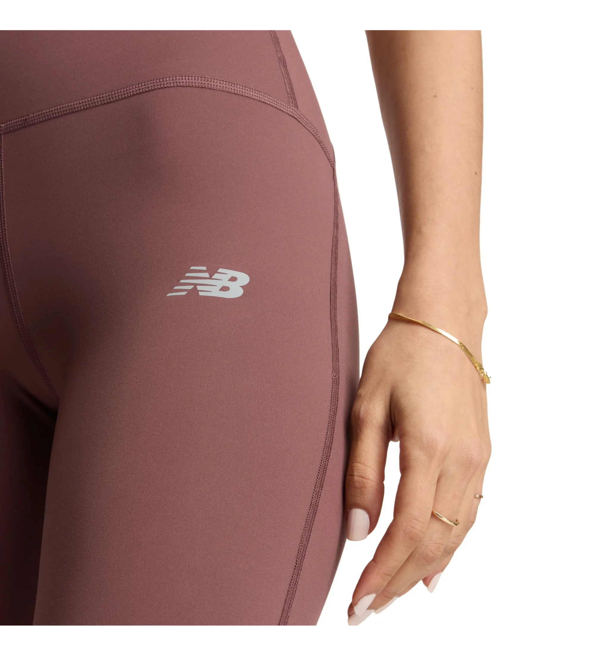 Legging Sleek High Rise 27 granate