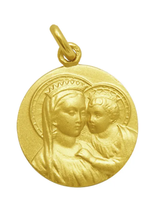 MEDALLA DE ORO VIRGEN DEL BUEN CONSEJO 16 MM 268_M1112716