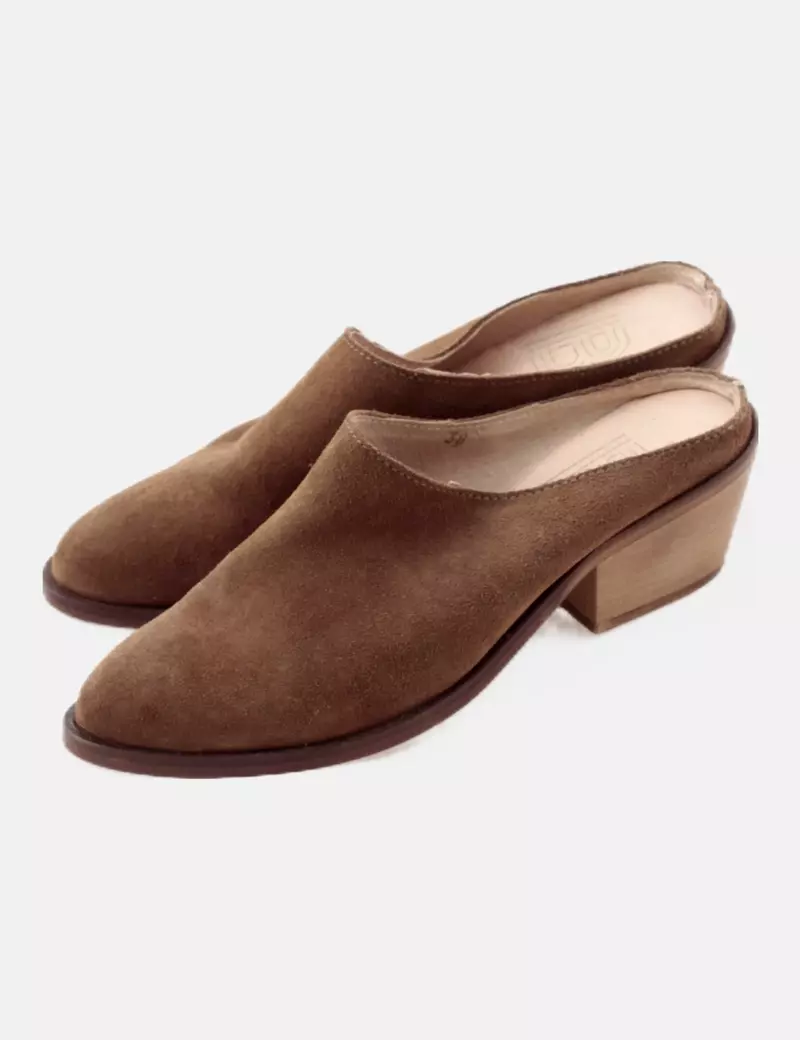 NoName Zueco antelina camel