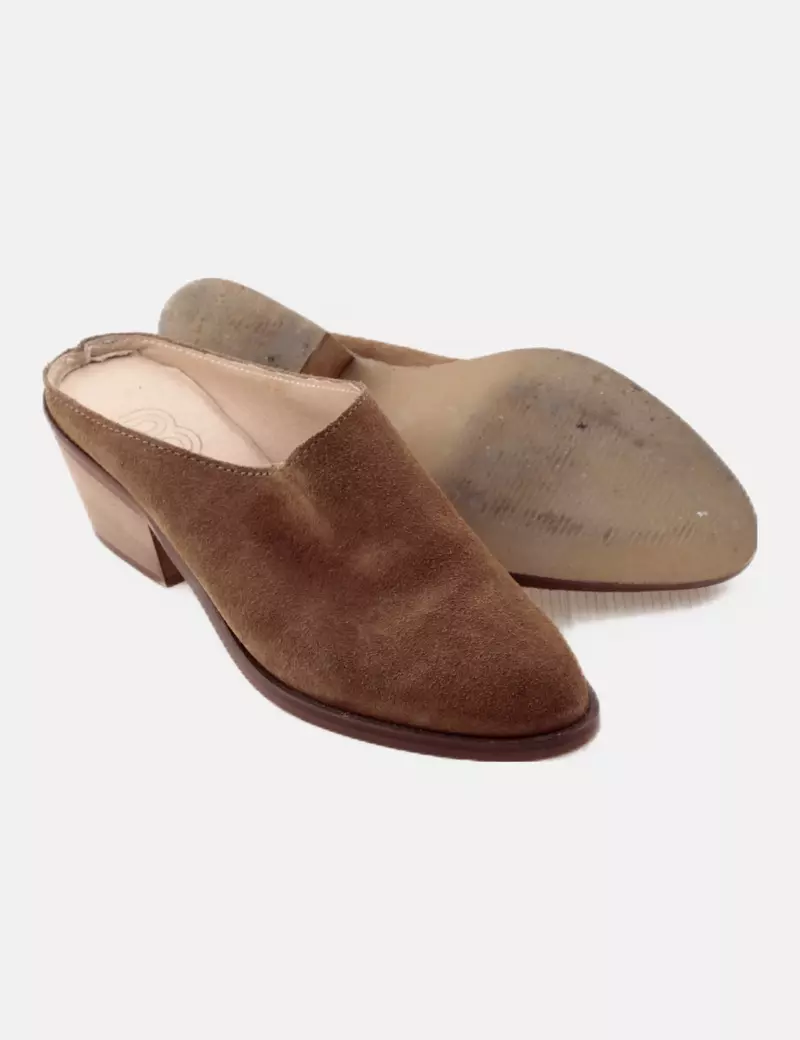 NoName Zueco antelina camel