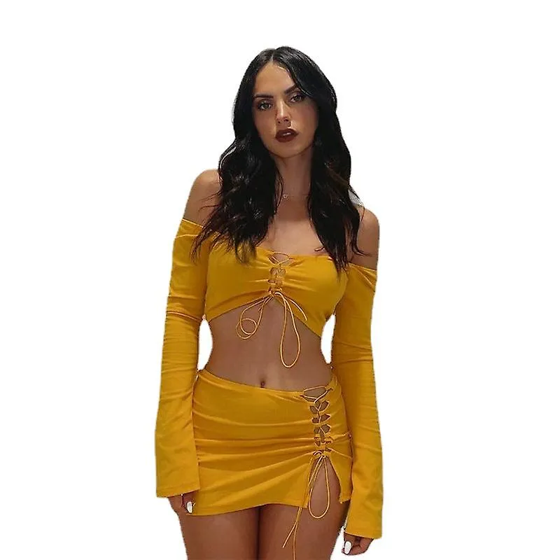 OFFSHOULDER HIGHWAIST HIP SEXY SKIRT