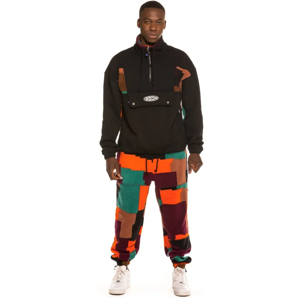 Pack Grimey High Neck Sweatshirt + Pants Dulce FW20 Black/Multi