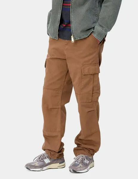 PANTALóN CARHARTT REGULAR CARGO  TAMARIND GARMENT DYED