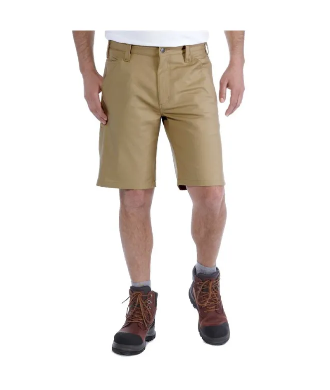 Pantalón Carhartt Rugged Stretch Canvas Short Hombre Dark Khaki