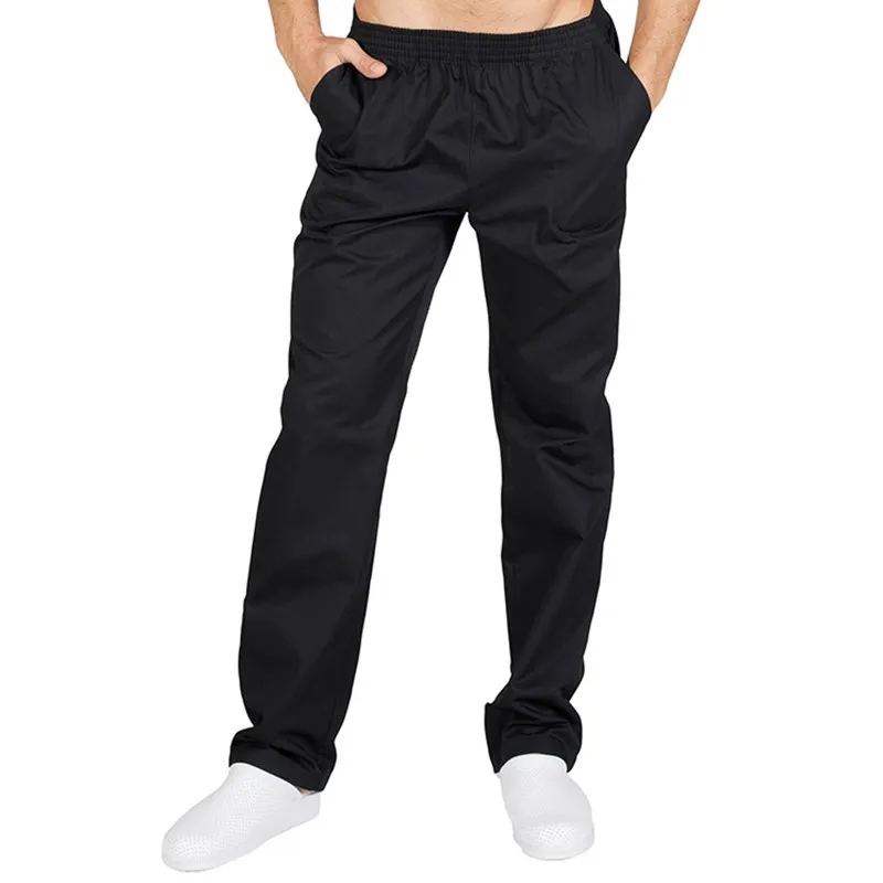 PANTALóN CINTURA GOMA ENTERA NEGRO CON BOLSILLOS  GARY'S