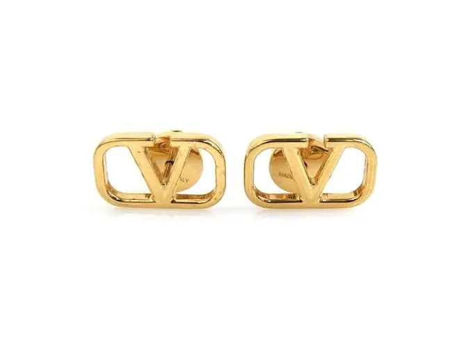 Pendientes de oro Valentino Garavani Dorado 