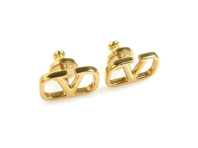 Pendientes de oro Valentino Garavani Dorado 