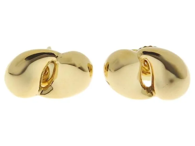 Pendientes Doble Gota de Tiffany & Co. Dorado 