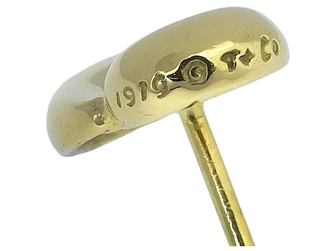 Pendientes Doble Gota de Tiffany & Co. Dorado 