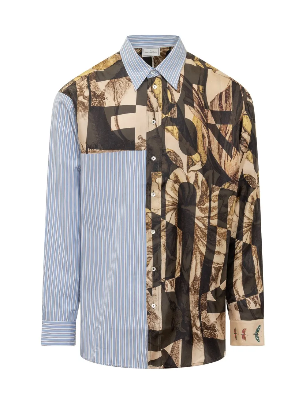 PIERRE LOUIS MASCIA Cotton and Silk Shirt
