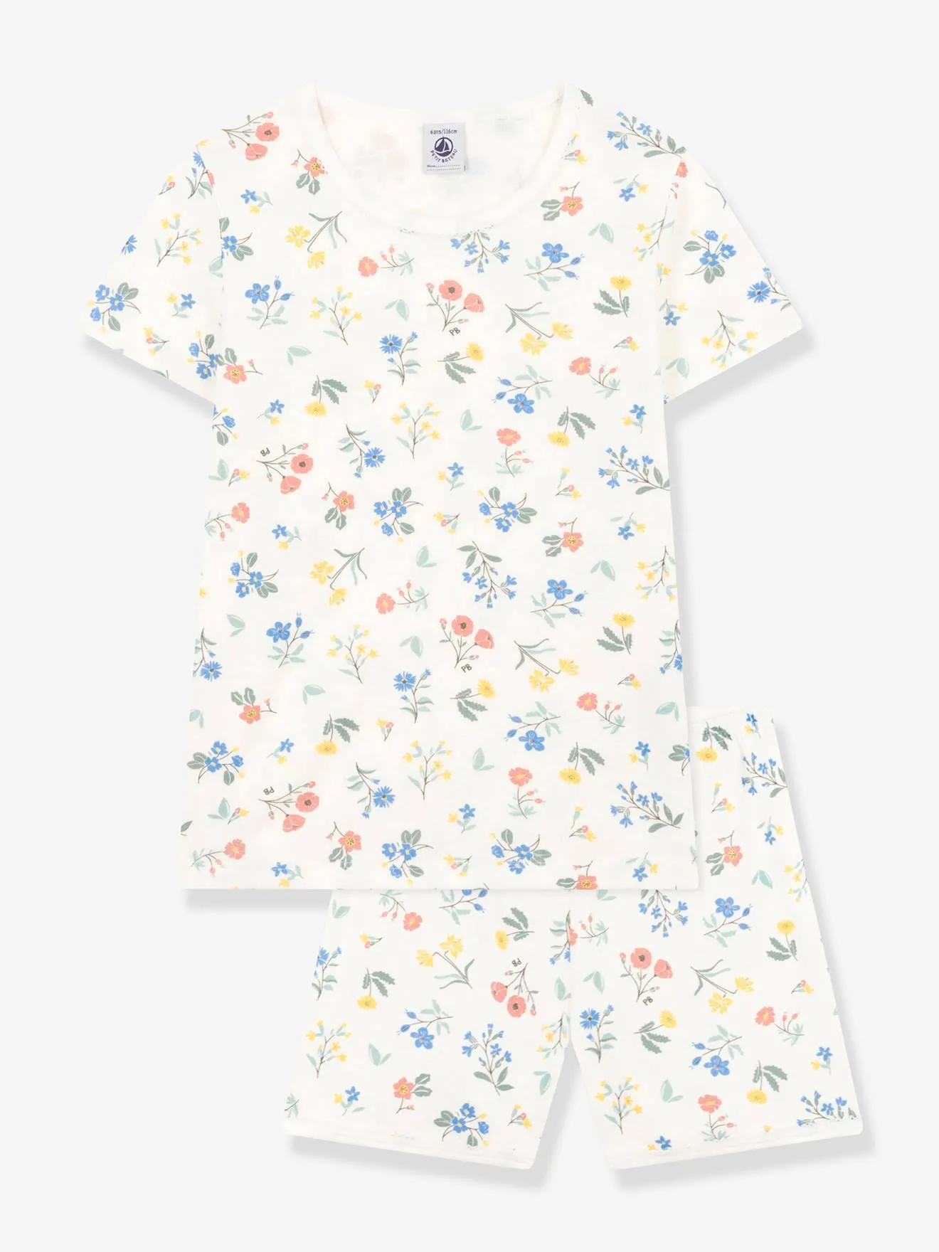 Pijama con short PETIT BATEAU