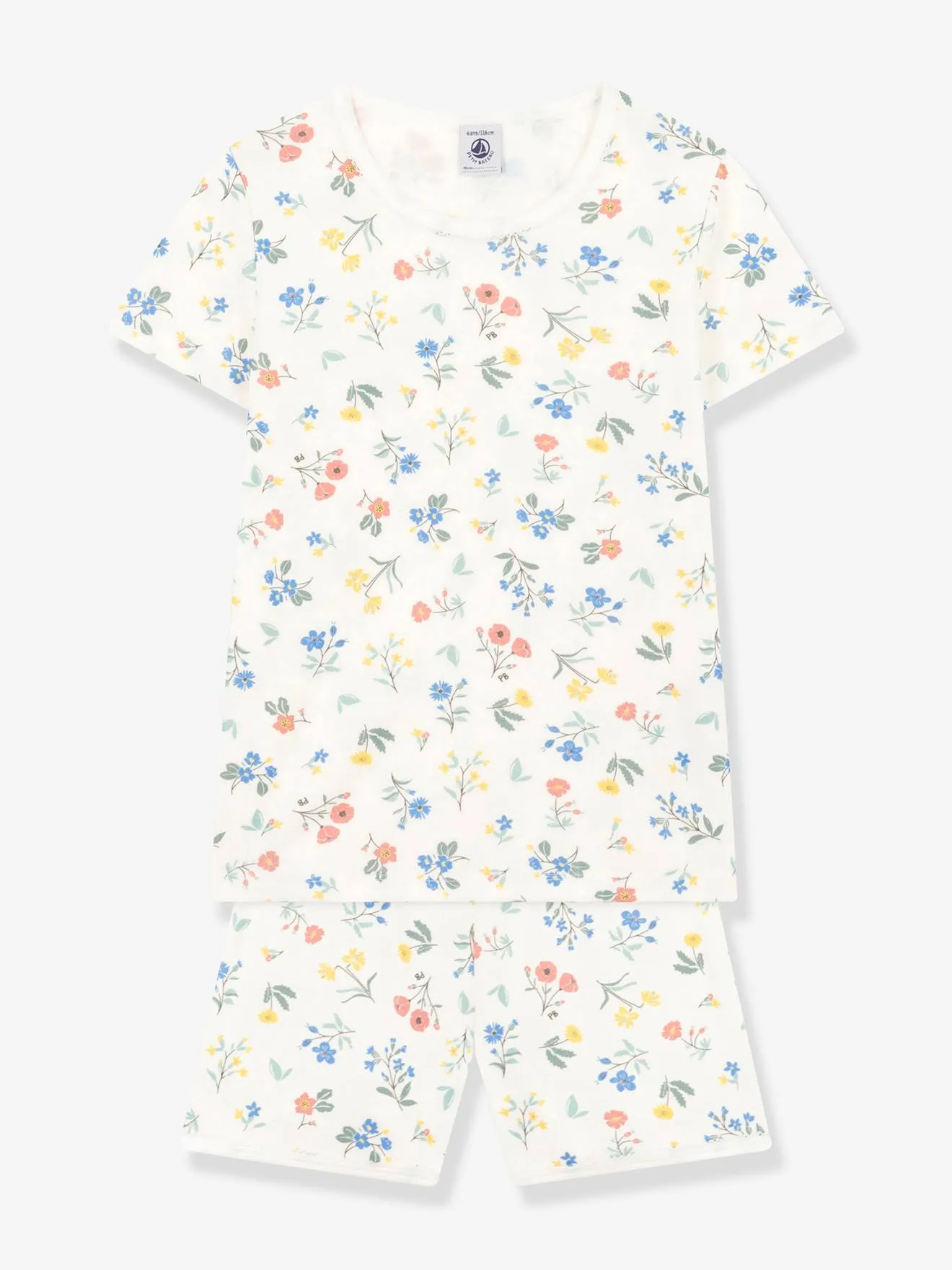 Pijama con short PETIT BATEAU