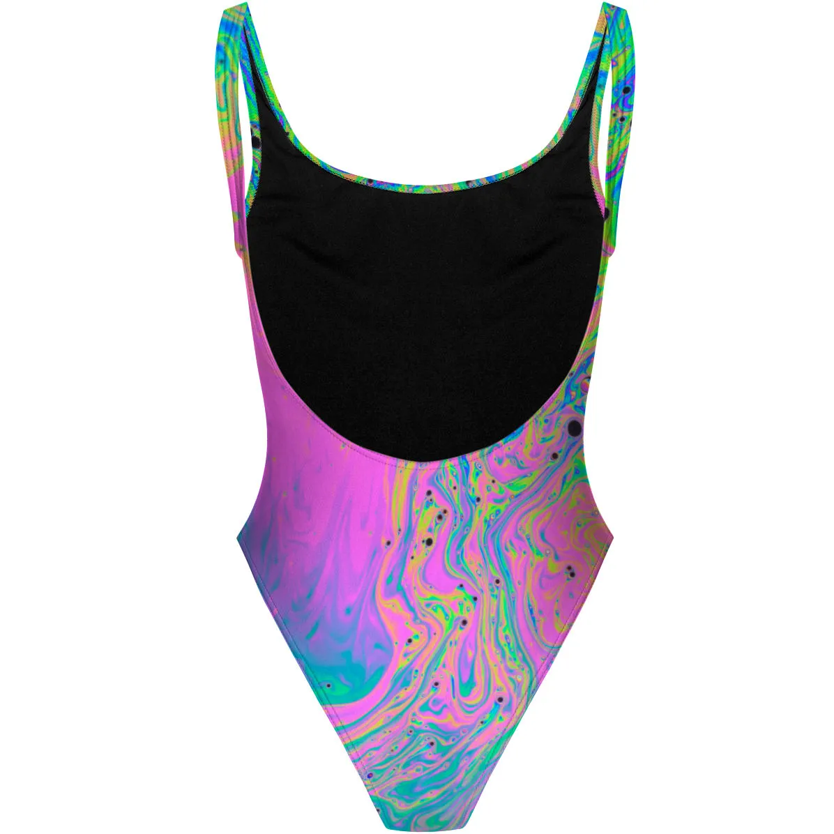 PSYCHO HEAD  HIGH HIP ONE PIECE SWIMSUIT