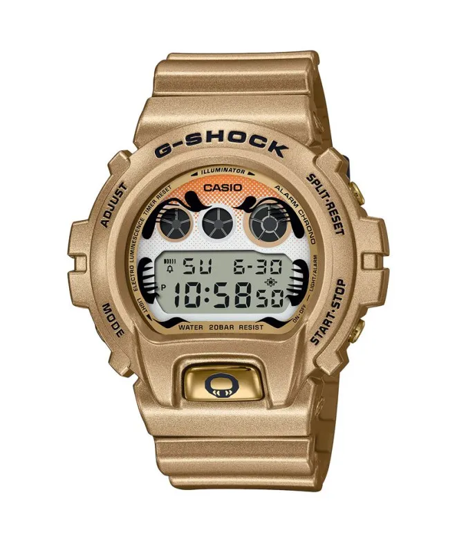 RELOJ CASIO DW6900GDA9ER DORADO