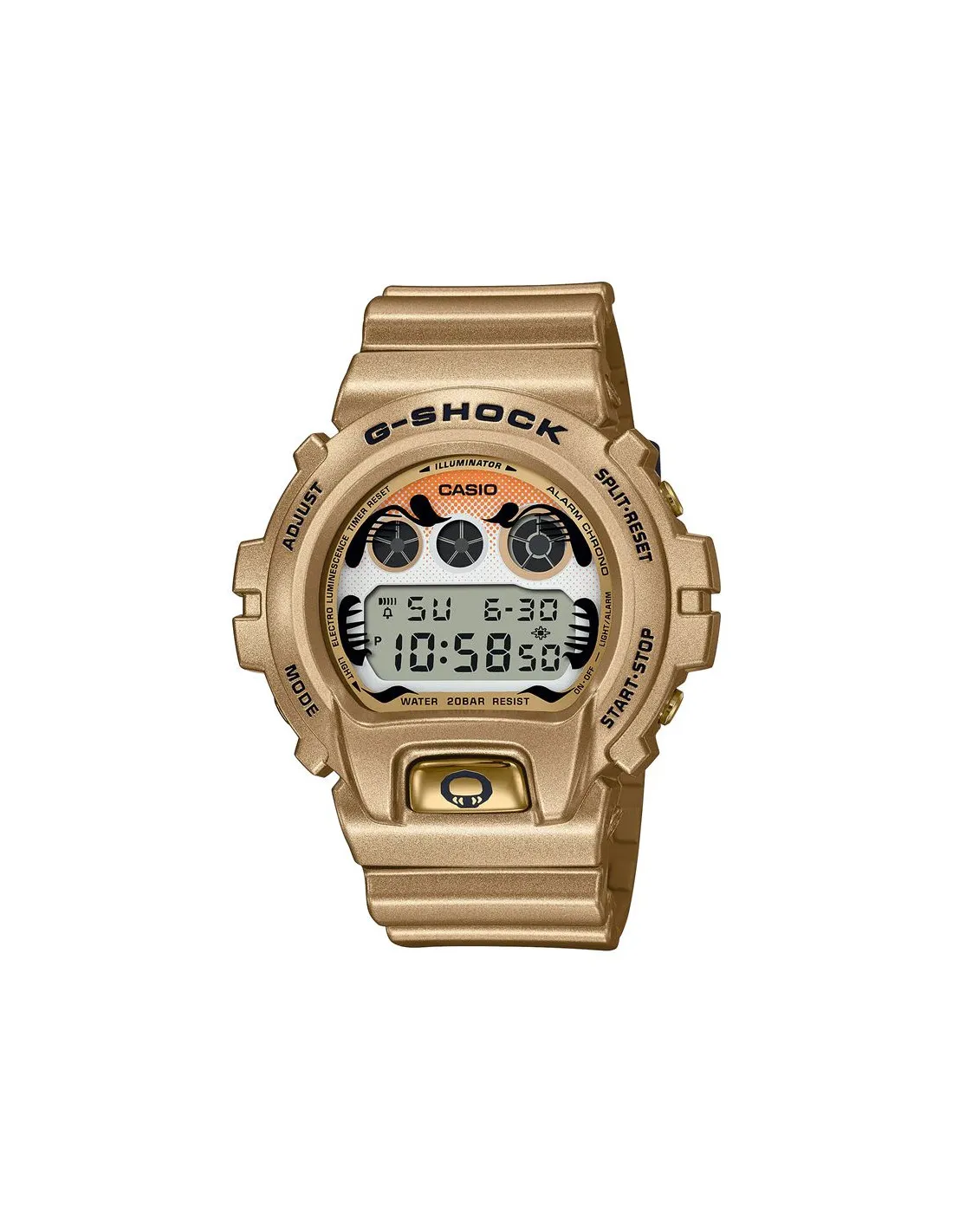 RELOJ CASIO DW6900GDA9ER DORADO