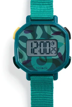 Reloj Digital Green snakes · DJECO