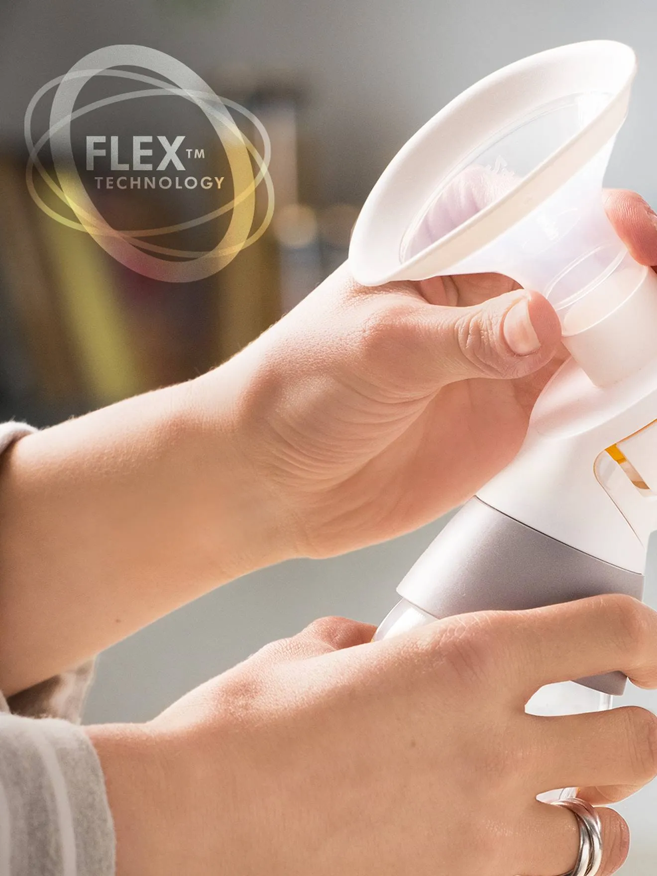 Sacaleches eléctrico doble recargable Swing Maxi MEDELA + 2 embudos