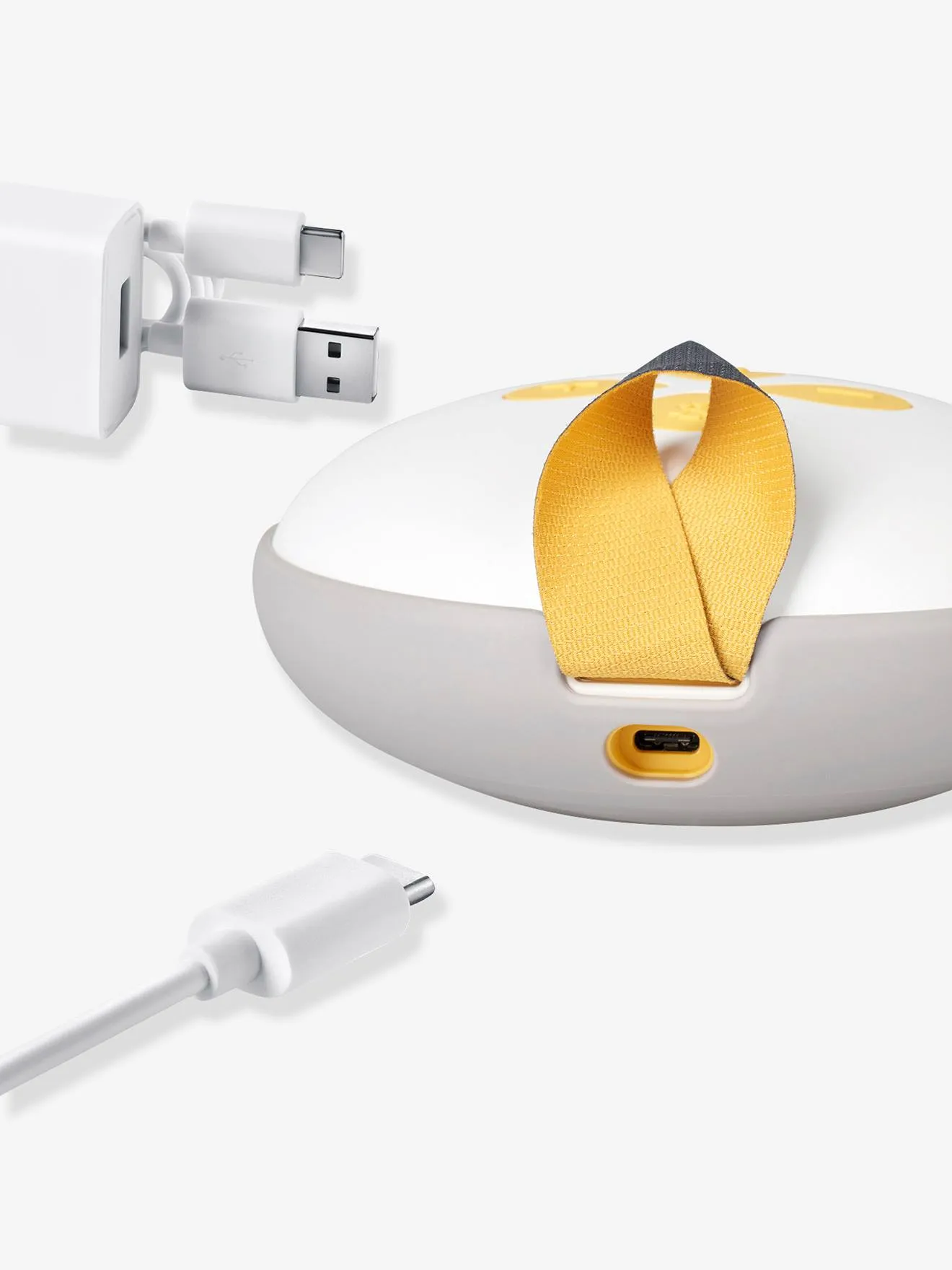 Sacaleches eléctrico doble recargable Swing Maxi MEDELA + 2 embudos