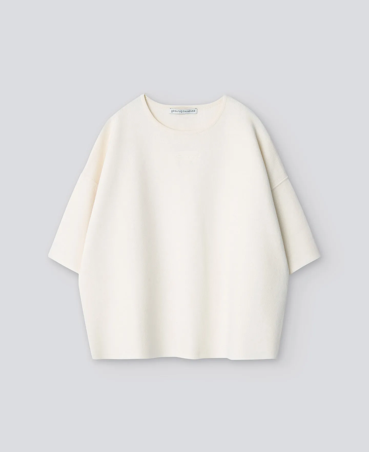 SHORTSLEEVED COTTON SWEATER FOR WOMAN