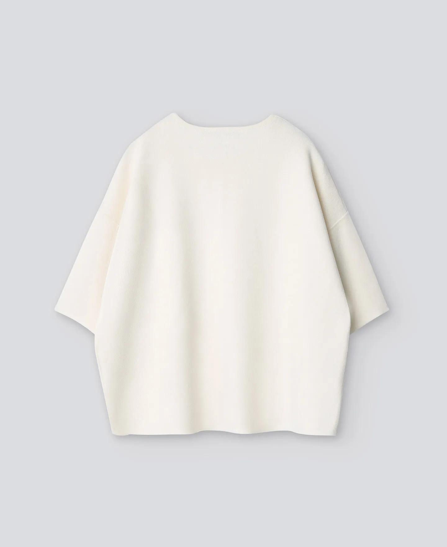 SHORTSLEEVED COTTON SWEATER FOR WOMAN