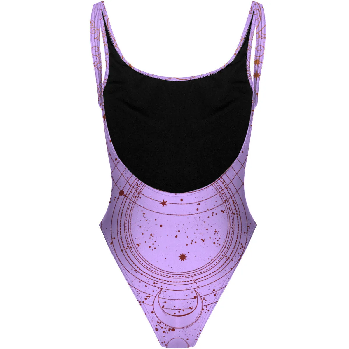 SPREAD YOUR MAGIC  HIGH HIP ONE PIECE SWIMSUIT