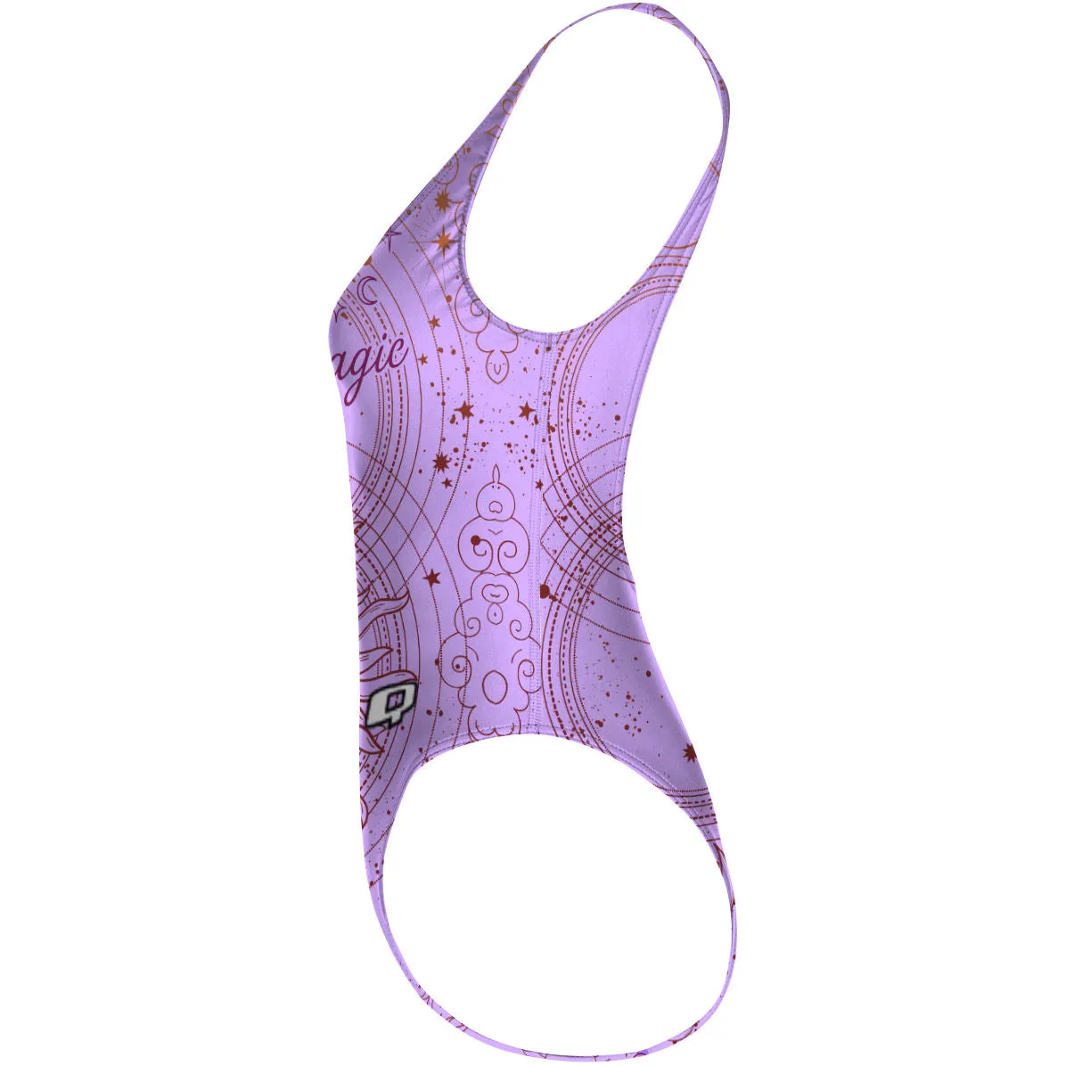 SPREAD YOUR MAGIC  HIGH HIP ONE PIECE SWIMSUIT