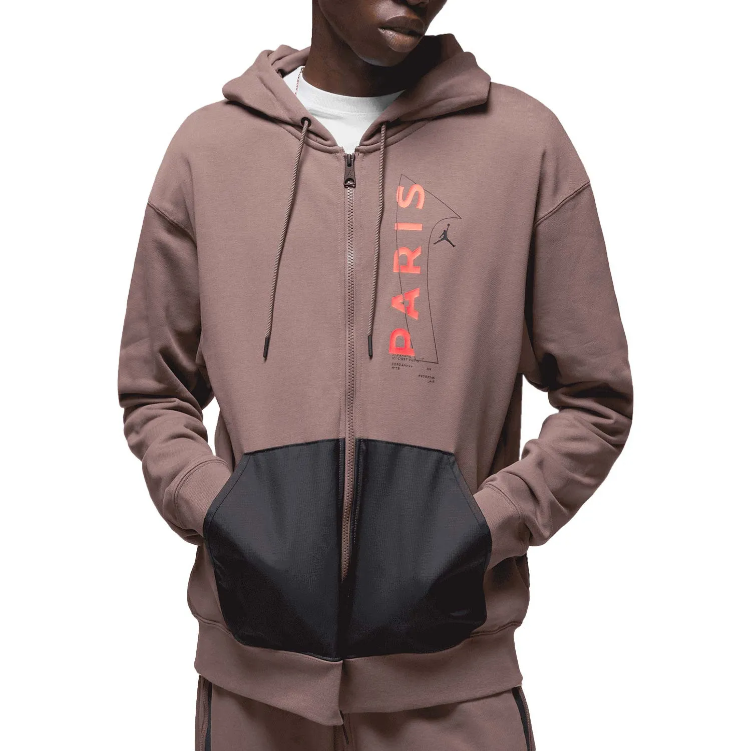 Sudadera Nike PSG x Jordan Fleece