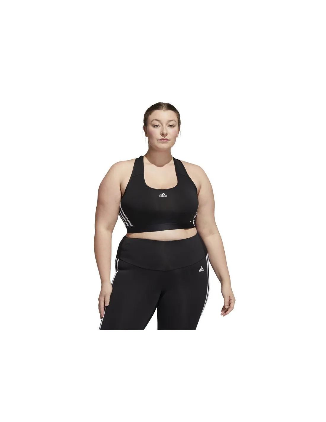 SUJETADOR DEPORTIVO ADIDAS POWERREACT MEDIUMSUPPORT MUJER BK