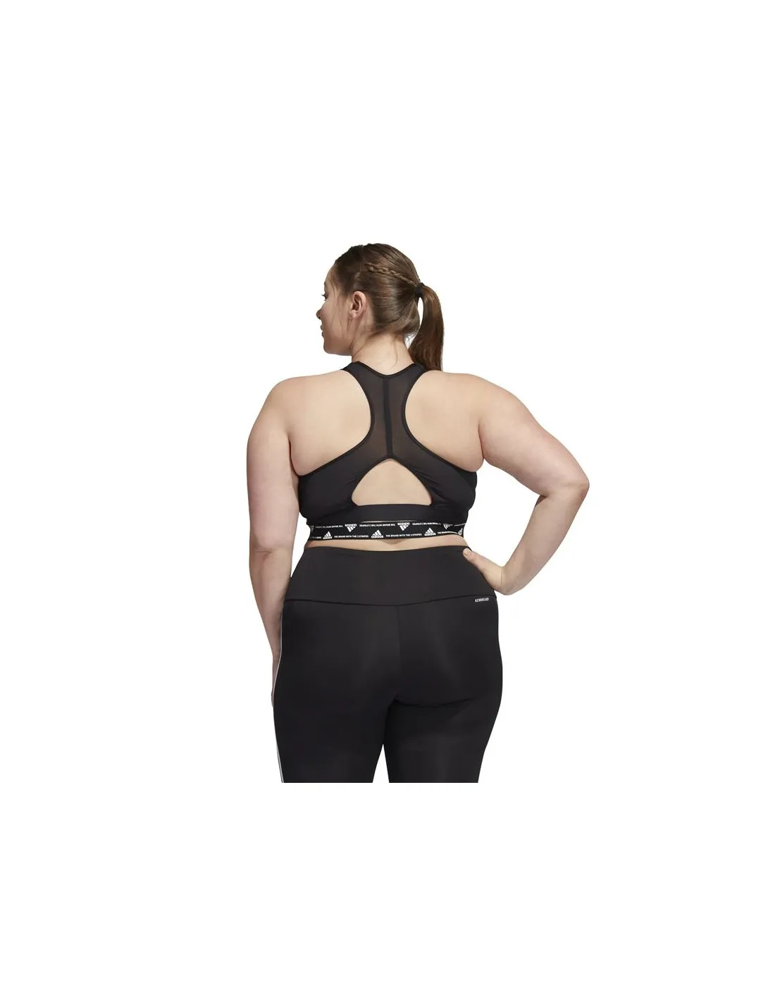 SUJETADOR DEPORTIVO ADIDAS POWERREACT MEDIUMSUPPORT MUJER BK
