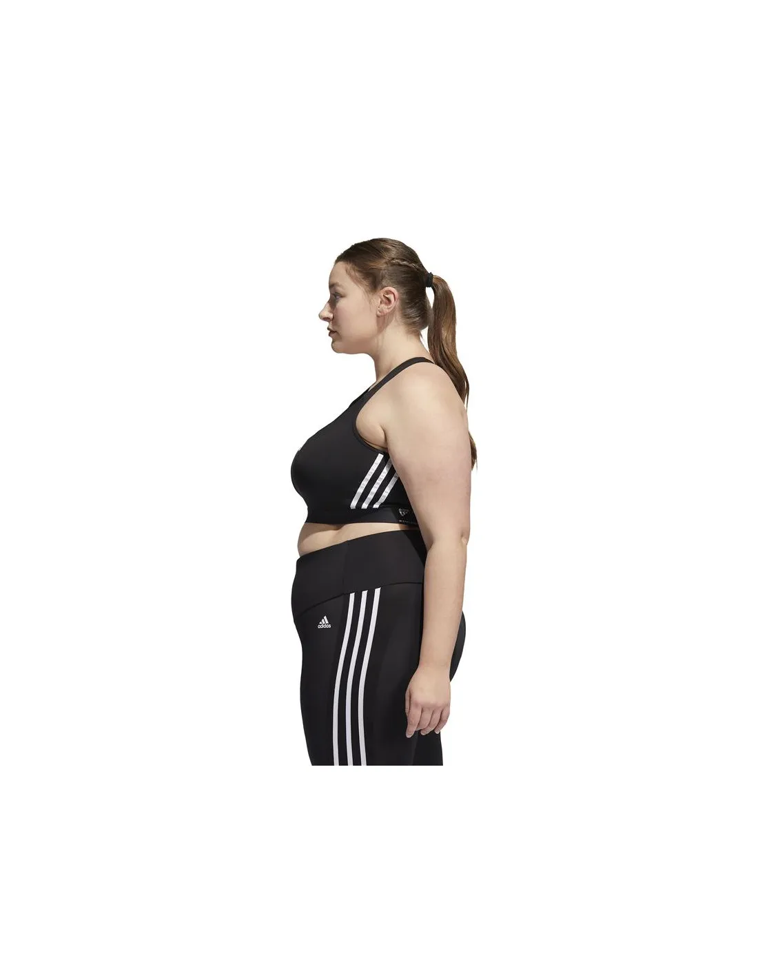 SUJETADOR DEPORTIVO ADIDAS POWERREACT MEDIUMSUPPORT MUJER BK