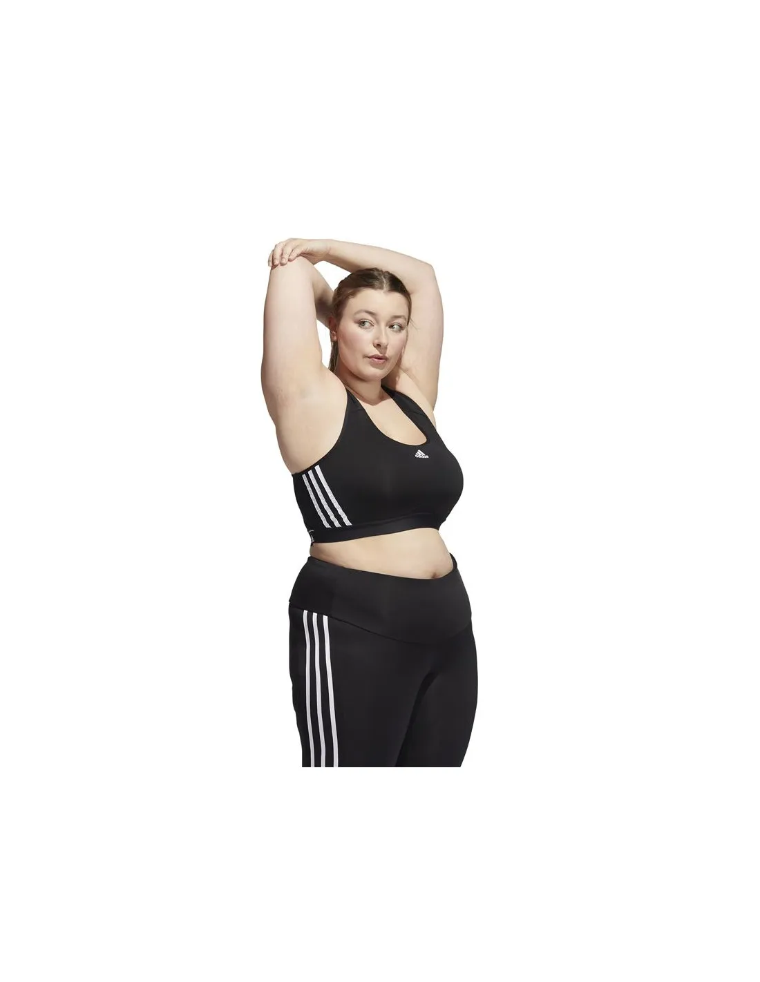 SUJETADOR DEPORTIVO ADIDAS POWERREACT MEDIUMSUPPORT MUJER BK