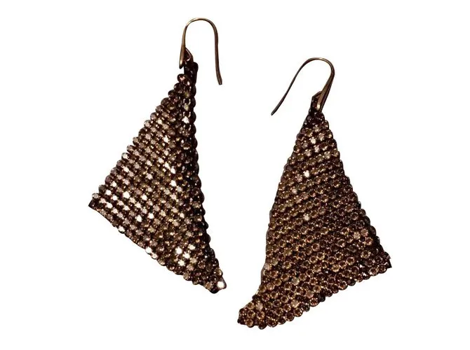 Swarovski Aretes Dorado 