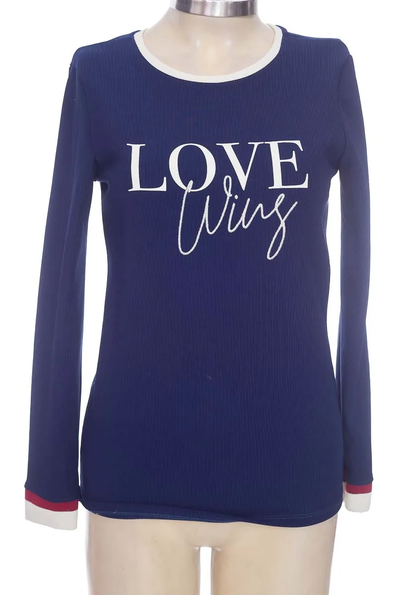 SWEATER COLOR AZUL  NAF NAF