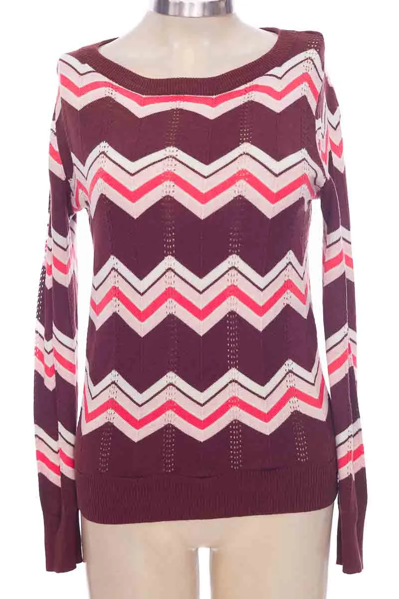 SWEATER COLOR VINOTINTO  NAF NAF