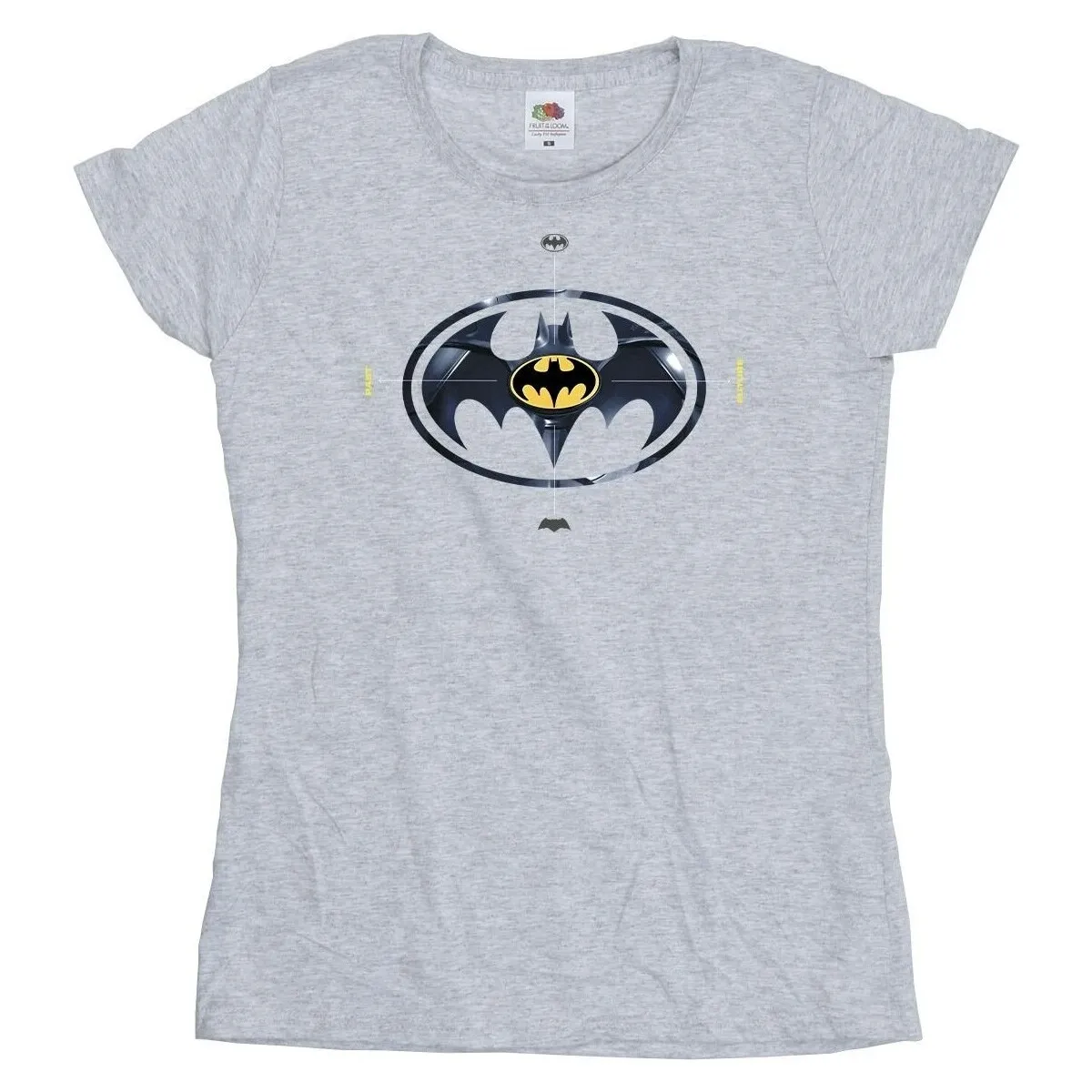 The Flash Batman Metal Logo