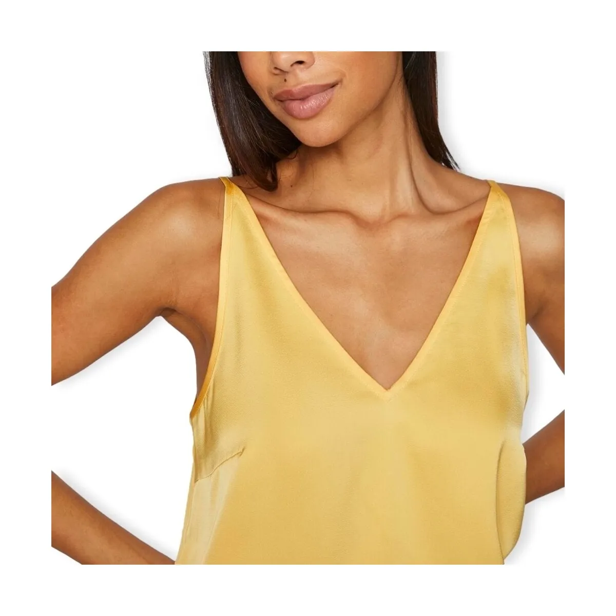 TOP RAVENNA VNECK  CORNSILK