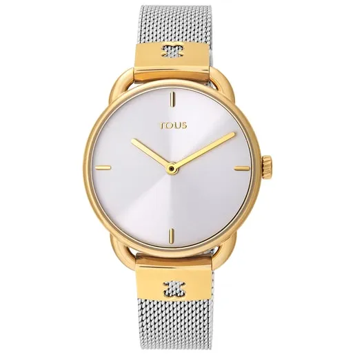 Tous Let Mesh Bicolor Ip Dorado 000351485